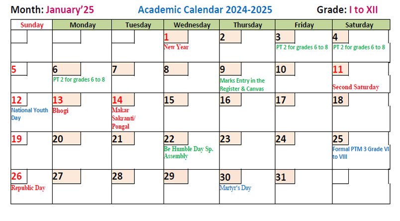 Calendar
