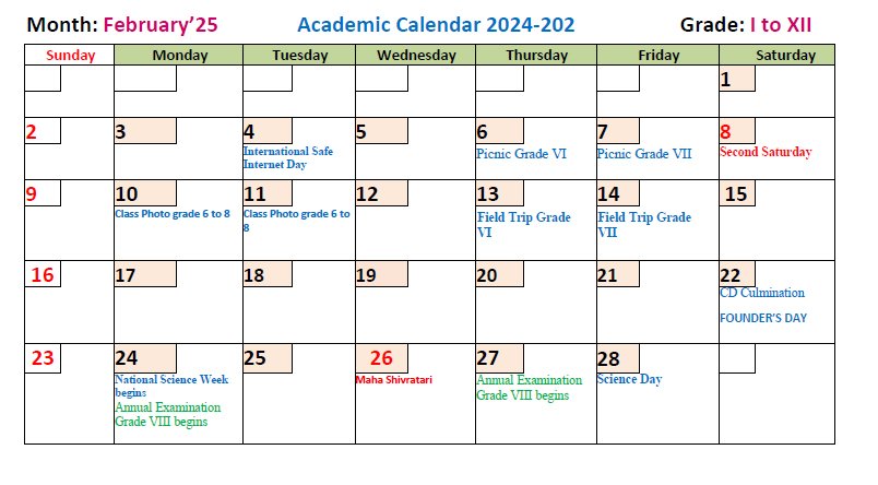 Calendar