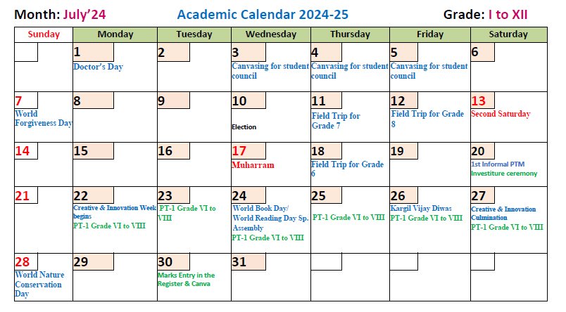 Calendar