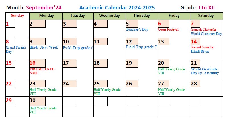 Calendar
