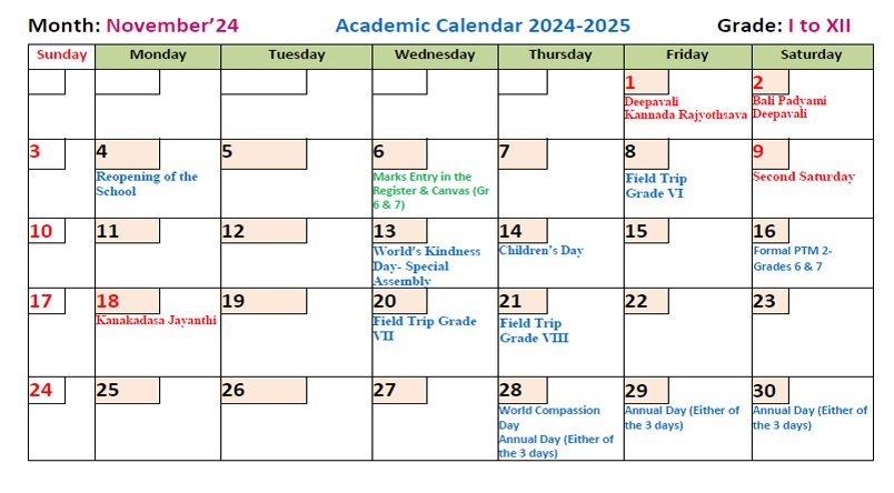 Calendar
